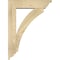 Ekena Millwork Thorton Traditional Rough Sawn Bracket w/ Offset Brace, Douglas Fir, 6"W x 22"D x 30"H BKT0604X22X30THR01RDF - alternate 3